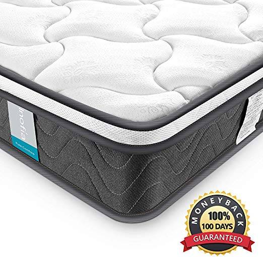 Inofia Sleeping 8 inch Hybrid Comfort Euro Top Innerspring Mattress