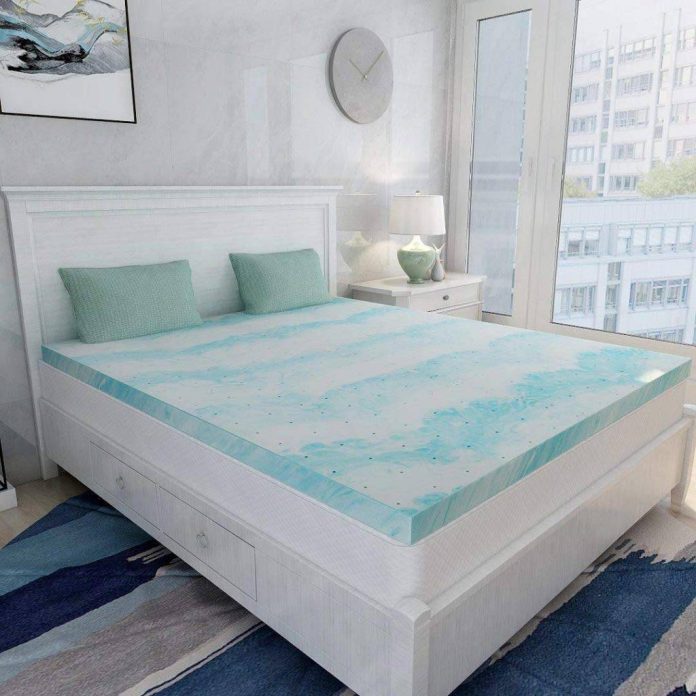 Mattress Topper King Gel Memory Foam for King Size Bed Review
