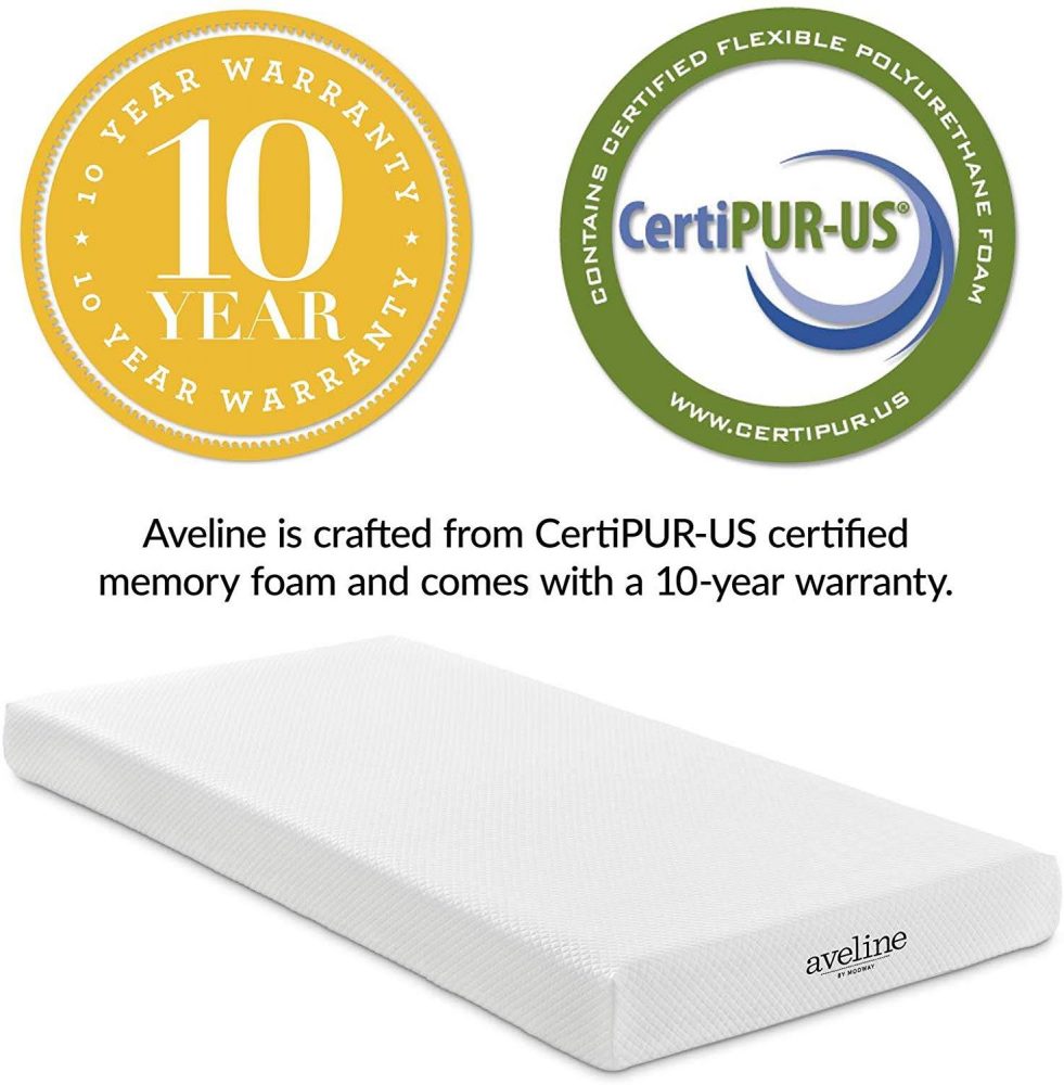 Modway Aveline 6 Gel Infused Memory Foam Twin Mattress