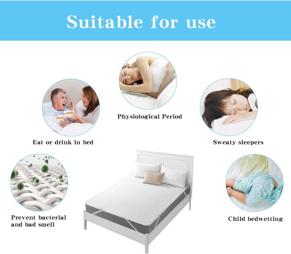 Vanansa King Waterproof Mattress Protector