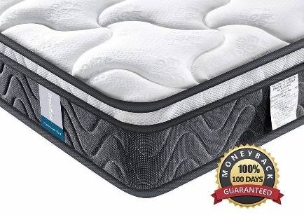 Inofia Sleeping Twin XL Mattress Super Comfort Hybrid Innerspring