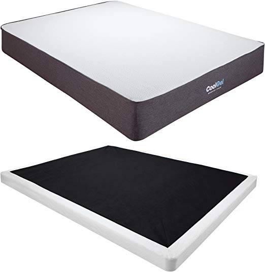 Classic Brands Gel Ventilated Memory Foam Mattress 10” - Durable and comfortable