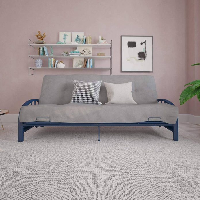 DHP Aiden Metal Futon Frame Full Size