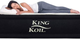 King Koil Twin Air Mattress with Built in Pump