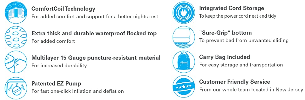SoundAsleep Dream Series Air Mattress
