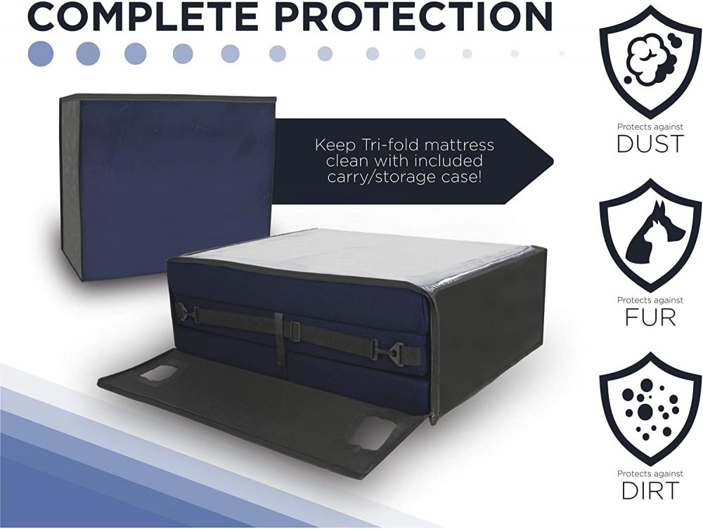 American Furniture Alliance Hide Twin TriFold Mattress