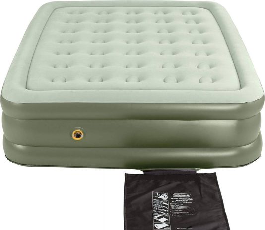 Coleman air mattress double high supportrest air bed Review