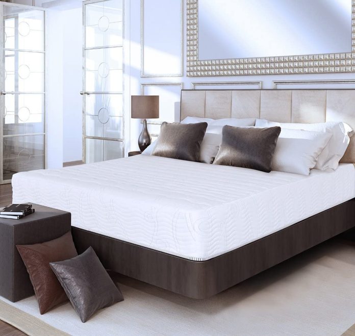 Olee Sleep 10 inch Omega Hybrid Gel Infused Memory Foam