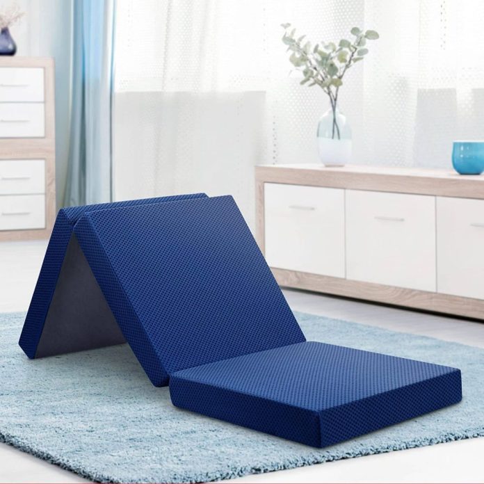 Olee Sleep Tri Folding Memory Foam Topper