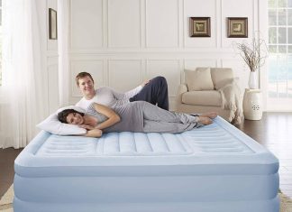 Simmons Beautyrest Lumbar Supreme Adjustable Tri Zone Support Air Bed Mattress