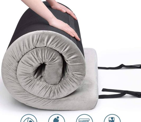 WillpoCertipur US Memory Foam Camping Mattress