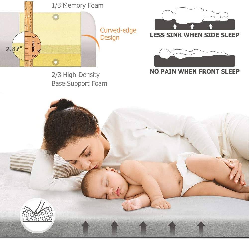 WillpoCertipur-US Memory Foam Camping Mattress
