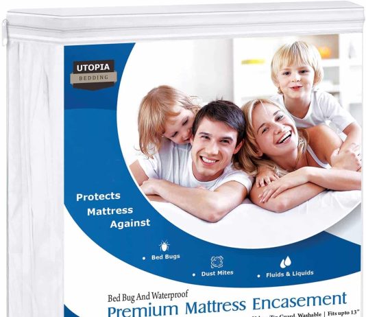 Utopia Bedding Premium Zippered Waterproof