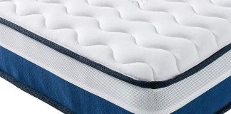 Vesgantti Lavender Super King Mattress Pocket Sprung Memory Foam