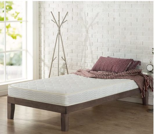 Zinus 6 Inch Spring Mattress Zinus 6 Inch Foam and Spring Mattress