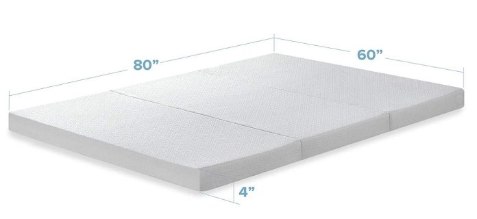 Mattress Queen Trifold Mattress Topper