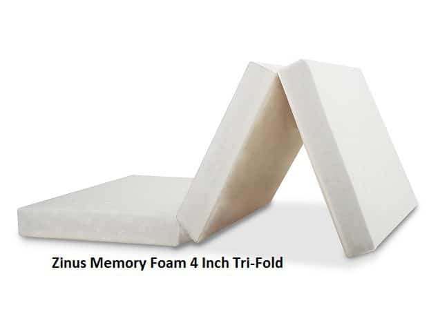Zinus Memory Foam 4 Inch Tri-Fold