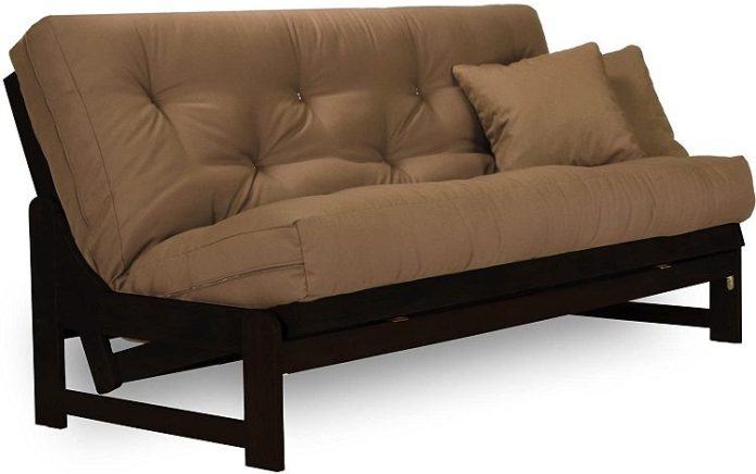 Black Wood Futon Frame