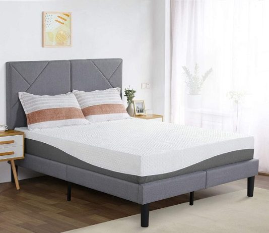 PremaSleep Endless Slumber PrimaSleep 10 Inch Wave Gel Infused Memory Foam Mattress