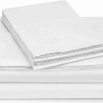 Pinzon Hemstitch Egyptian Cotton Sateen Sheet Set