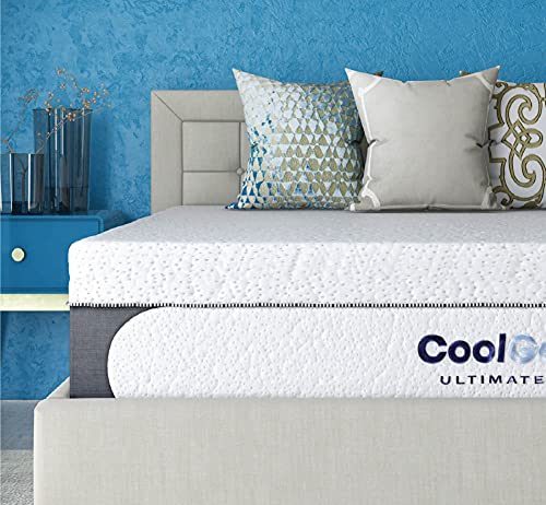 Ultimate Cooling Gel Memory Foam Mattresses and Furniture Collection classic brands cool gel memory foam 14 inch mattress with bonus pillow