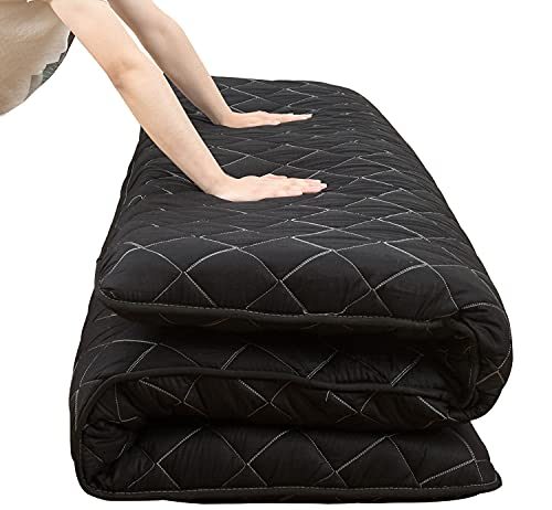 diamond patterned traditional japanese futon mattress floor mattress over 4