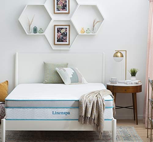 Memory Foam 12 Inch Mattress Available in 2022 linenspa 12 inch memory hybrid plush individually encased coils edge