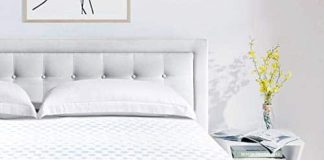bedstory 4 inch memory foam mattress topper gel infused queen size cooling