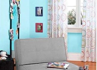 Best Folding Mattress Chair flip chair convertible sleeper dorm bed couch lounger sofa grey