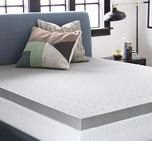 King Memory Foam Mattress Topper Canada lucid 3 inch bamboo charcoal memory foam mattress topper king