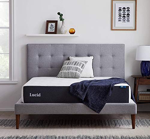 Top-Rated Gel-Infused Memory Foam Plush Mattress Options lucid 10 inch memory foam plush feel gel infusion hypoallergenic bamboo