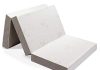 milliard tri folding memory foam mattress with washable cover twin xl 78
