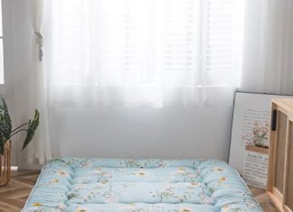 Top 5 Best Korean Floor Mattress Our Top Picks rustic floral korean floor mattress japanese futon mattress memory foam