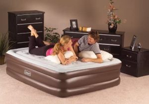 Coleman Premium Double High QuickBed with Pillow Top and Built In Pump