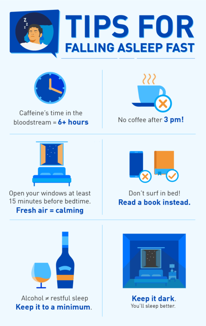 what are some tips for falling asleep faster 3