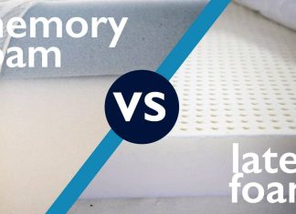 what is the difference between memory foam and latex mattresses 4