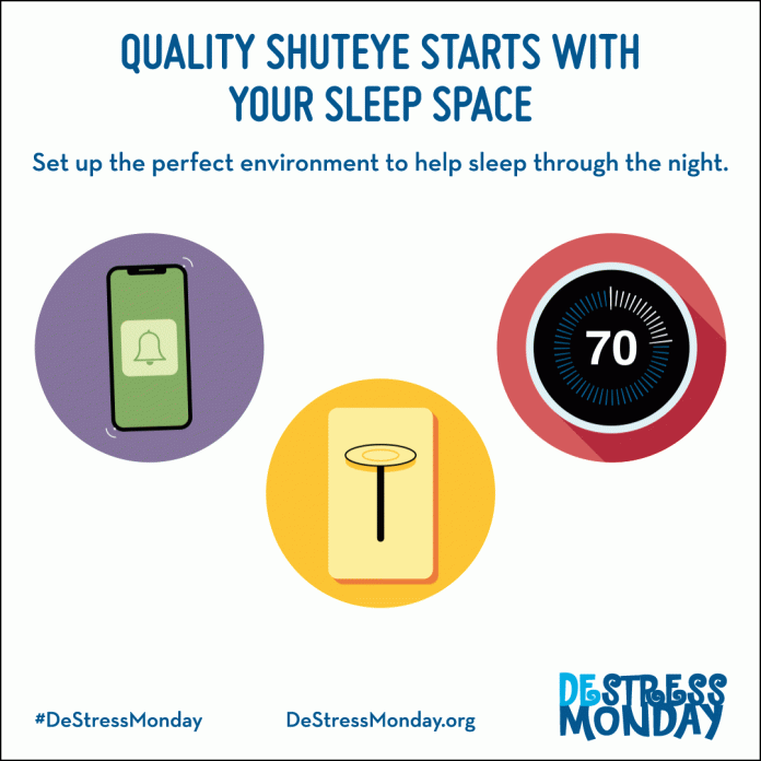 how does the environment of the bedroom affect sleep
