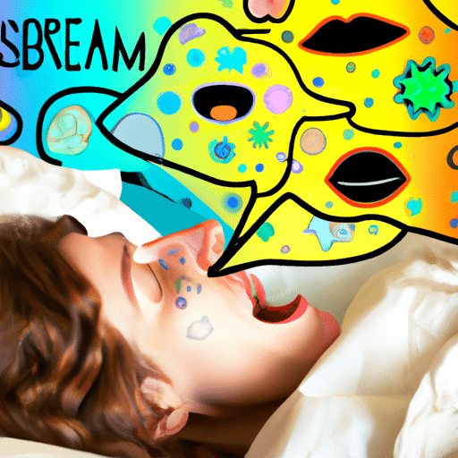 what causes sleep talking