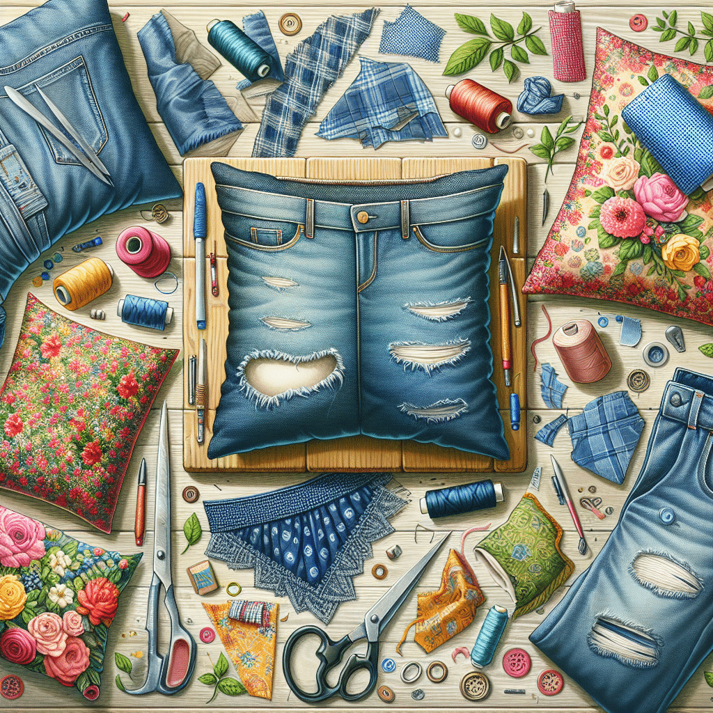 How To Make DIY Pillows From Old Clothes And Fabrics At Home