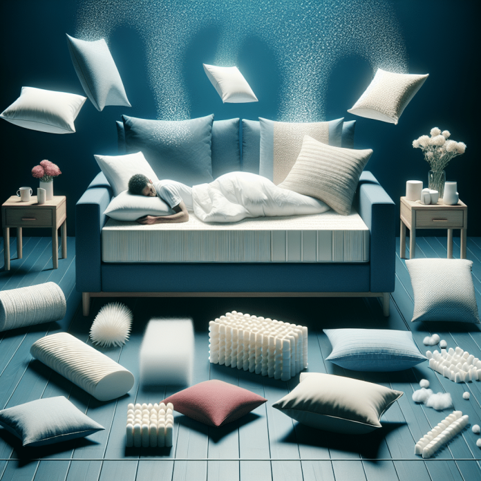 how to make your pillows higher or firmer for sleep positions 1