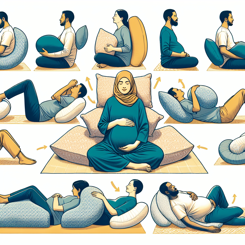 How To Position Pregnancy Pillows To Relieve Back And Hip Pain