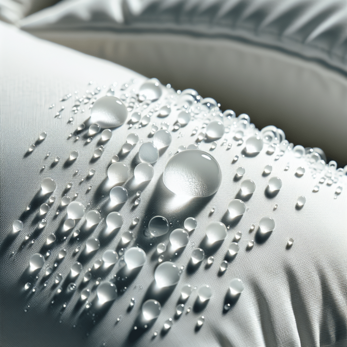 what breathable pillow materials help reduce sweating at night