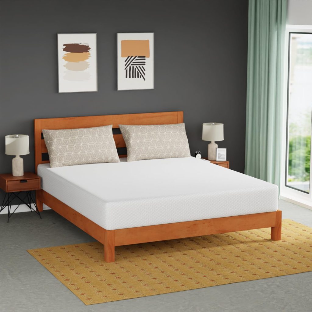 6/8/10/12 inch Gel Memory Foam Mattress for Cool Sleep Pressure Relief, Medium Firm Mattresses CertiPUR-US Certified/Bed-in-a-Box/Pressure Relieving (6 in, Queen)