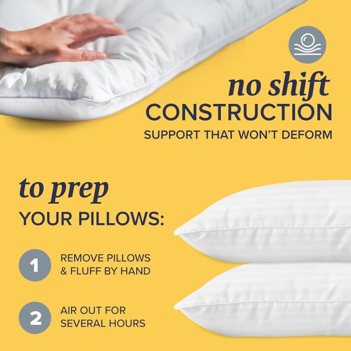 beckham hotel collection bed pillows review