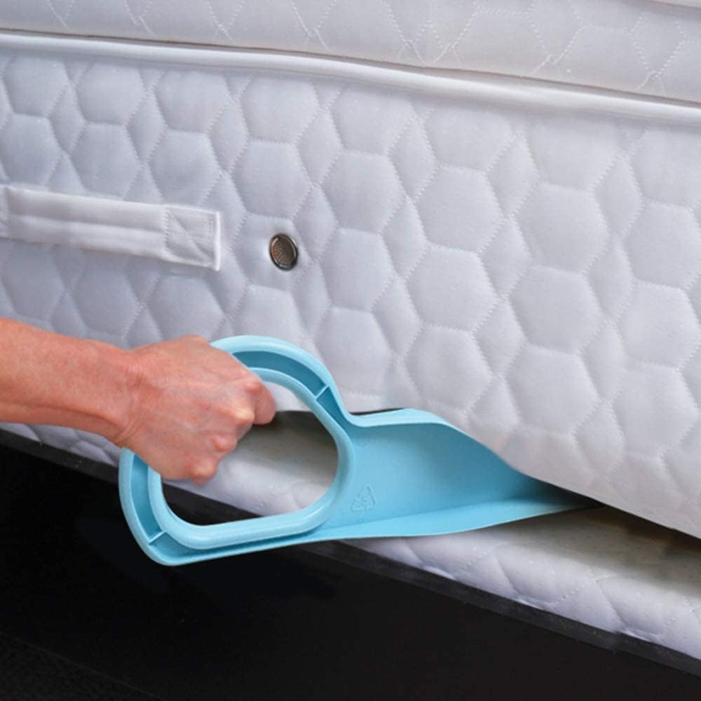 Bed MadeEZ The Original Made in USA Bed Maker and Mattress Lifter Tool Helps Lift and Hold The Mattress- Can Tuck Sheets or Bed Skirts Alleviating Excess Strain