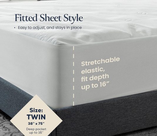 belador waterproof mattress protector queen review