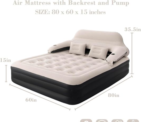 dimar garden king size air mattress review