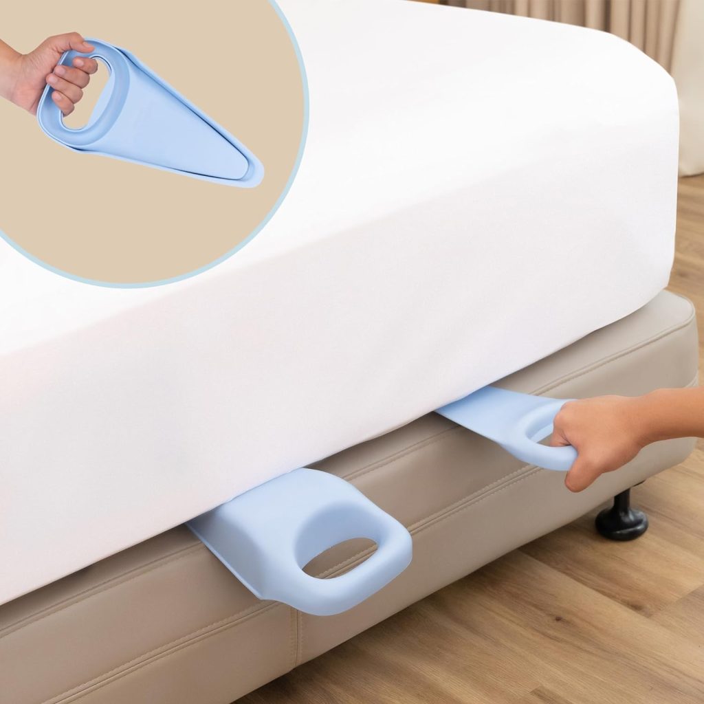 FeelAtHome Bed LIFTucker | 2in1 Bed Maker - Mattress Lifter and Bed Sheet Tucker Tool - Lift and Hold The Mattress While Changing Sheets - Tucks Fitted and Flat Bed Sheets
