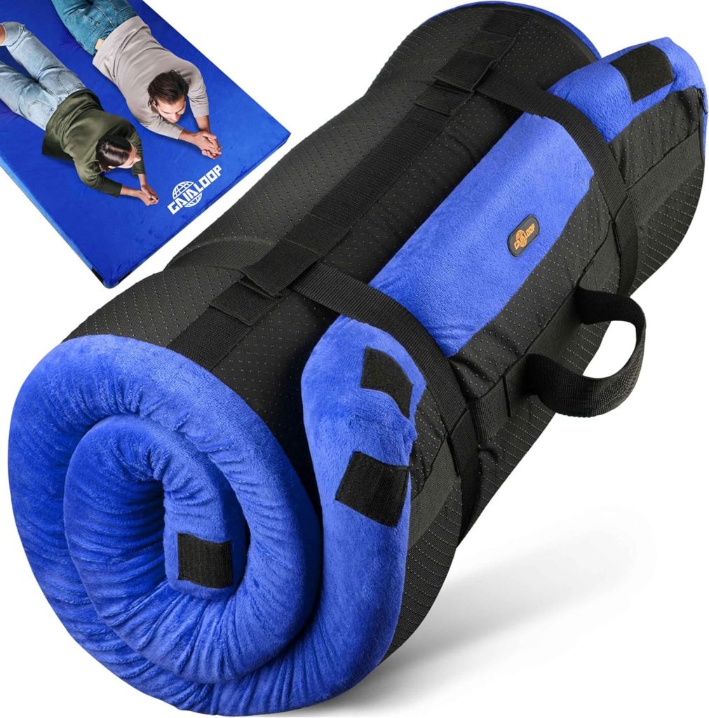 GAIALOOP 3 INCH Thick Memory Foam Camping Pad Futon Mattress Full, Portable Floor Sleeping Mat Sleepover Guest Bed Roll Up Mattress for Indoor Outdoor Travel GAIALOOP 3 INCH Thick Memory Foam Camping Pad Futon Mattress Full, Portable Floor Sleeping Mat Sleepover Guest Bed Roll Up Mattress for Indoor Outdoor Travel