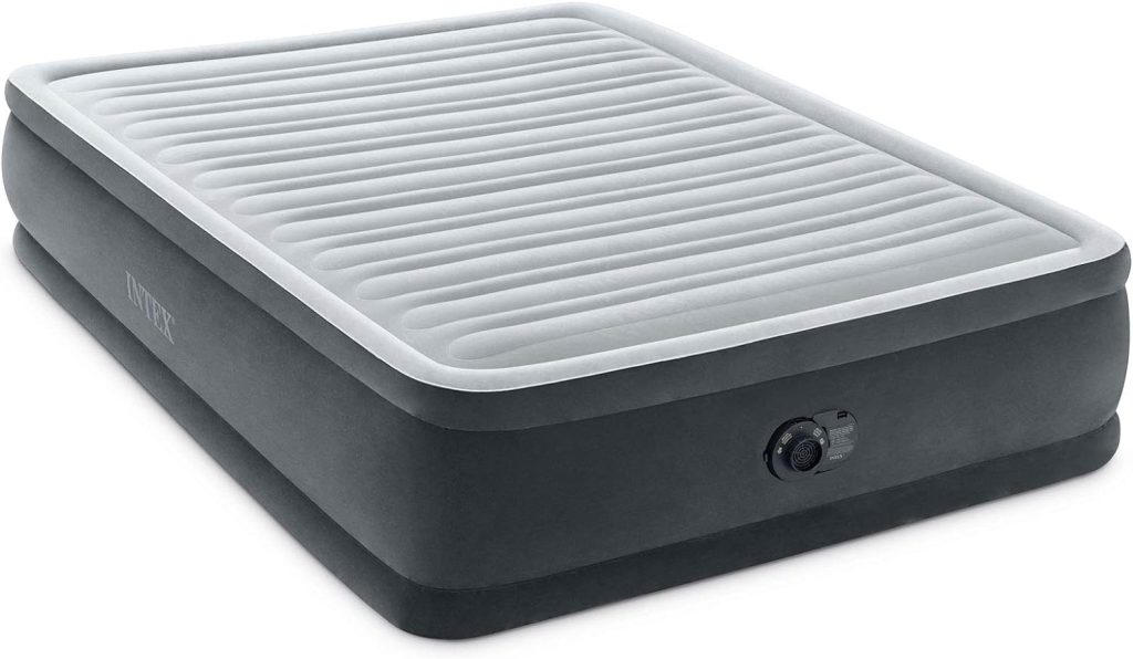 Intex Dura-Beam Deluxe Comfort Plush Air Mattress Series with Internal Pump Intex Dura-Beam Deluxe Comfort Plush Air Mattress Series with Internal Pump